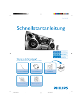 Philips FWM352/12 Schnellstartanleitung