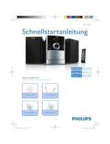 Philips MCM166/12 Schnellstartanleitung