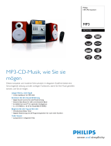 Philips MCM190/22 Product Datasheet