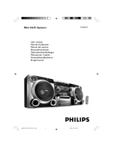 Philips FWM377/12 Benutzerhandbuch