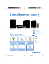 Philips MCD179/12 Schnellstartanleitung