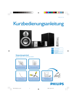 Philips MCD710/12 Schnellstartanleitung