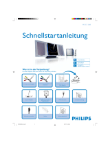 Philips MCD288/12 Schnellstartanleitung