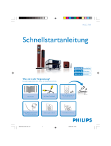 Philips MCD709/12 Schnellstartanleitung