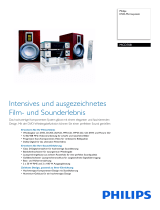 Philips MCD708/12 Product Datasheet