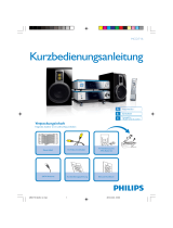 Philips MCD716/12 Schnellstartanleitung