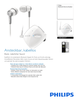 Philips SHB5000WT/00 Product Datasheet