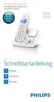 Philips CD3953W/DE Schnellstartanleitung