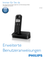 Philips D1501W/38 Benutzerhandbuch