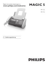 Philips PPF725/DEW Benutzerhandbuch
