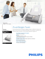 Philips PPF755/DEW Product Datasheet