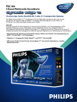 Philips PSC604/00 Product Datasheet
