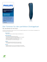 Philips QT4024/32 Product Datasheet