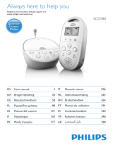 Philips ECOUTE-BEBE SDC620 Benutzerhandbuch