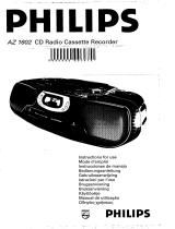 Philips AZ1605/00 Benutzerhandbuch