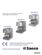 Saeco HD8423/28 Benutzerhandbuch
