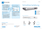 Philips DVDR3380/58 Schnellstartanleitung