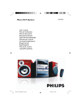 Philips MCM720/12 Benutzerhandbuch