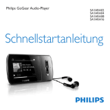 Philips SA1ARA16K/02 Schnellstartanleitung