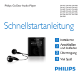 Philips SA1942/02 Schnellstartanleitung