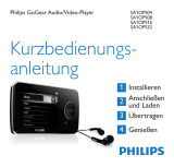 Philips SA1OPS32K/02 Schnellstartanleitung