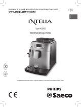 Philips-Saeco HD 8752 Intelia Class Benutzerhandbuch