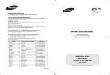 Samsung LE40M91B Benutzerhandbuch