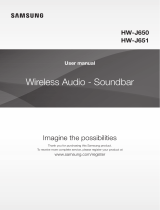 Samsung HW-J650 Benutzerhandbuch