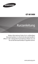 Samsung GT-I8190N Schnellstartanleitung