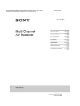 Sony STR-DN1030 Benutzerhandbuch