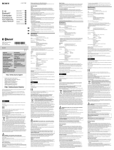 Sony RM-X7BT Referenzhandbuch