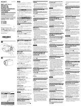 Sony VF-30NKB Benutzerhandbuch