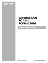 Sony PCWA-C300S Schnellstartanleitung