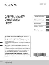 Sony DSX-A300DAB Bedienungsanleitung