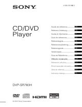 Sony DVP-SR760H Referenzhandbuch