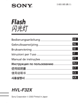 Sony HVL-F32X Benutzerhandbuch