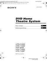 Sony HTD-710SF Bedienungsanleitung