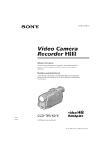 Sony CCD-TRV101E Bedienungsanleitung