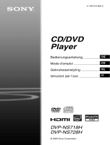 Sony DVP-NS718H Bedienungsanleitung