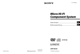 Sony CMT-DH30 Bedienungsanleitung