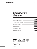 Sony DAV-C770 Bedienungsanleitung
