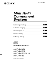 Sony MHC-DX10 Bedienungsanleitung