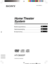 Sony HT-C800DP Bedienungsanleitung