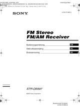 Sony STR-DE697 Bedienungsanleitung