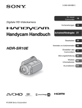 Sony HDR-SR10E Bedienungsanleitung