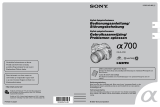 Sony DSLR-A700P Bedienungsanleitung
