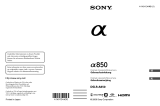 Sony DSLR-A850 Bedienungsanleitung