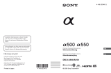 Sony DSLR-A500L Bedienungsanleitung