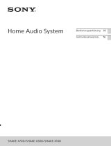 Sony SHAKE-X70D Bedienungsanleitung
