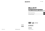 Sony CMT-DH3 Bedienungsanleitung